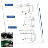 Buy cheap Metal Wheel Lock Auto Body Bumper Stand For Painting Cars And Parts from wholesalers