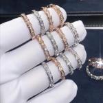 Elegant Customized 18K Gold Serpenti Viper Ring Diamond Ring Yellow Gold White
