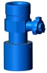 Oilfield Pump In Sub Wireline Pressure Control Tee