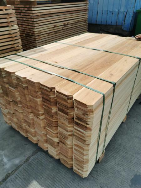 Buy cheap Residential 140/152mm Width Cedar Wood Fence KD Treatment Not Coated from wholesalers