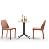 Buy cheap Upholstered Seat PU Dining Chairs 150kg Bearing Coffee Shop from wholesalers
