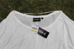 Two Tone Ladies Casual Sweatshirts 100% viscose Dip Dye Shirts