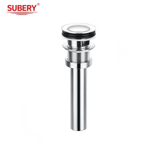 Sanitary Ware Bathroom Drainer Waste Basin Sink Drain Brass Pop Up Drain Body