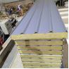 Buy cheap Color Steel Rock Wool Sandwich Board For Roof Thermal Insulation 950mm 1150mm from wholesalers