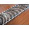 Buy cheap 5mm thickness Linear Compact Bar Shower Grating SS 316 Stainless Steel bar grating from wholesalers