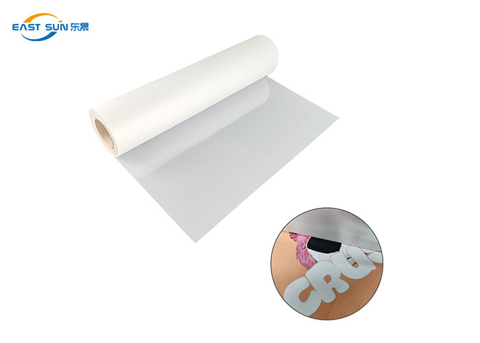 Hot Peel Heat Transfer DTF PET Film Roll For DTF Textile Printing