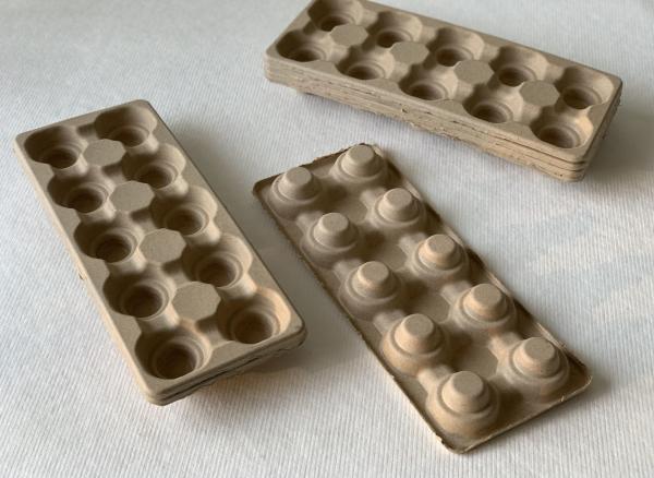 Buy cheap 1.5mm Pulp Wine Shippers Boxes Sustainable End Caps from wholesalers
