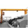Buy cheap 15t Single Beam Girder Electric Gantry Crane With Electric Wirerope Hoist from wholesalers