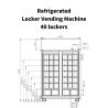 Buy cheap Free Match Smart Locker Vending Machine For Farm Products Fresh Fruits Locker Vending Machine from wholesalers
