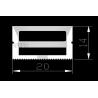 Buy cheap Silicone Neon Tube 20*14mm Rubber LED Strip Linear Lamps for Indoor and Outdoor Lighting from wholesalers