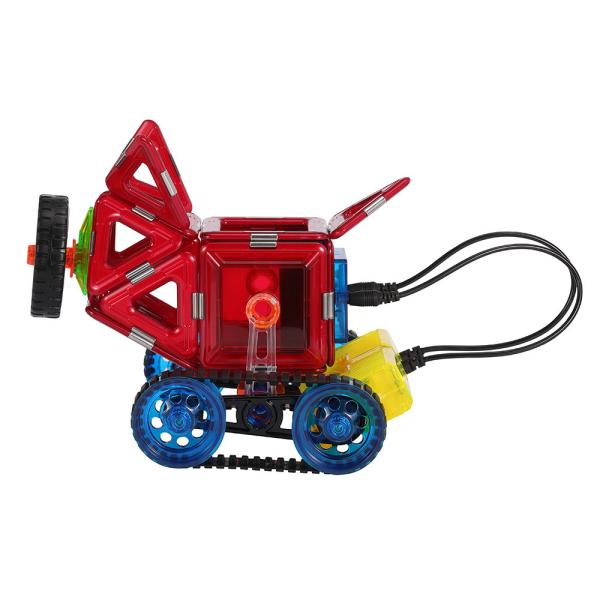 Buy cheap Kids 3D Magnetic Tiles Remote Control Car Locomotive Pig Cart Magnetic Blocks from wholesalers