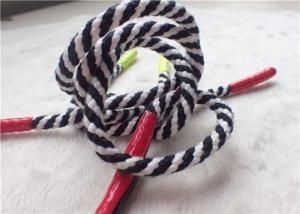 China Double Color Polyester Non Elastic Cord With Shiny Silicone Endings For Jacket on sale