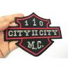 Buy cheap 4" Width Embroidered Motorcycle Back Patches For Vests Fashionable from wholesalers