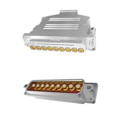 Buy cheap PTFE Insulating High & Low Frequency Hybrid Connectors 1.3 VSWR from wholesalers