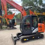 Used hitachi mini excavator hitachix60 construction small equipment second-hand