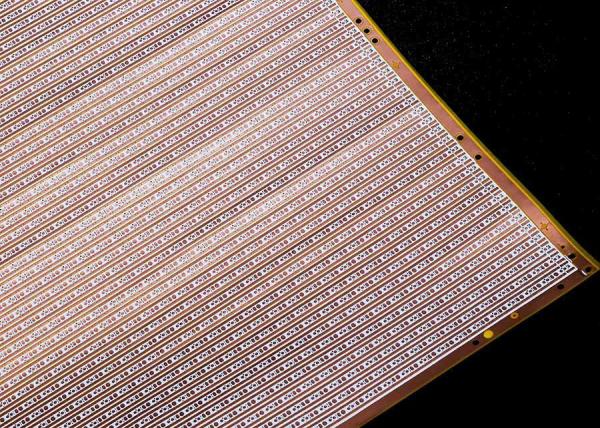 75 leds Flexible Electronic Printed Circuit Board 12V Double Sided White Film