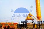HZS35 Electric Power Portable Stationary Concrete Batch Mix Plant with One Year