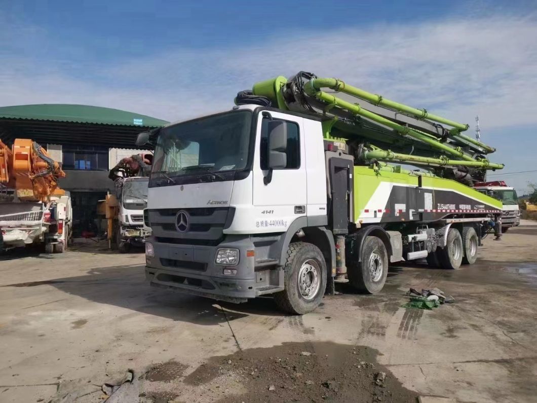 2019 Zoomlion 56m Second Hand Concrete Pump Truck Pump