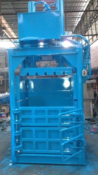 Buy cheap Hydraulic Press PET Film Parking Clothes NEW Design Vertical Hydraulic Aluminum Can Metal Scrap Baler from wholesalers