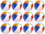 Nontoxic Custom Printed PVC Beach Ball Thickened Reusable For Kids