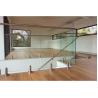 Buy cheap Top HandRail Indoor Frameless Glass Balustrade Staircase Guard Rail On Stairs from wholesalers