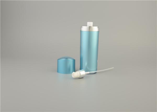 Buy cheap 30ml 50ml 100ml Round Lotion Bottle New Design Eelegant Blue Color Cosmetic Plastic Bottle Wholesale from wholesalers