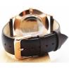 Buy cheap Charm Mens Stainless Steel Watch / Black Leather Wrist Watch Pair For Couples from wholesalers