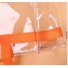 Buy cheap Logo Printing PVC Gift Bags , Customized Clear PVC Tote Bag For Kids from wholesalers