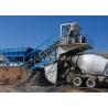 Buy cheap Belt Type Mobile Concrete Plant Automatic Ready Mix Dry Mix Concrete Batching Plant from wholesalers