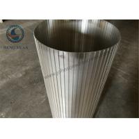Buy cheap High Efficiency Rotary Drum Screen , Wire Cylinder Basket SS 304 Grade product