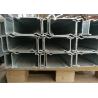 Buy cheap High Toughness Galvanized Steel Channel , 150*100 Cold Rolled C Channel from wholesalers