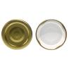 Buy cheap Factory Price Bottle Seal 38mm Neck Glass Honey Containers Sealed Metal Tinplate Lug Caps from wholesalers