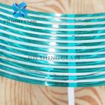 15mm Curved Safety Toughened Glass 19/32" Bent Tempered Glass