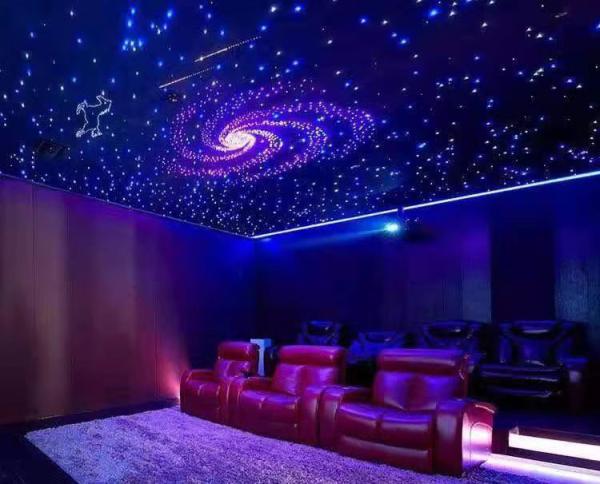 Buy cheap 600*600mm/600*1200mm Size Fiber Optic Star Ceilings Made of Polyester Fiberboard Panel from wholesalers