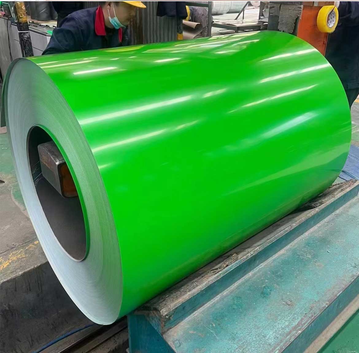 Green Color Prepainted Galvanized Steel Coil