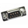Buy cheap DP Socket 9 Pin D Sub Female Connector , 90 Degree Electrical D Sub 9 Pin Male Connector from wholesalers