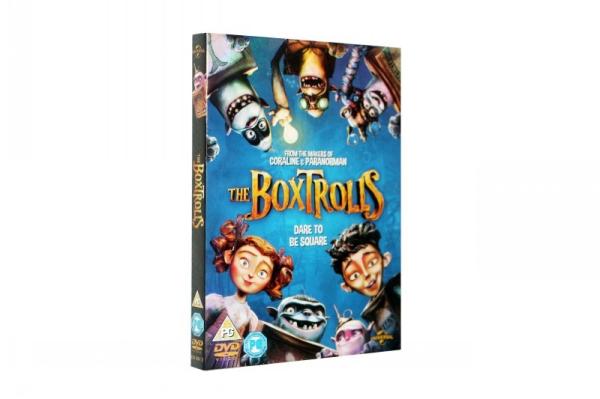 2016 The Boxtrolls cartoon dvd Movie disney movie for children uk region 2 DHL