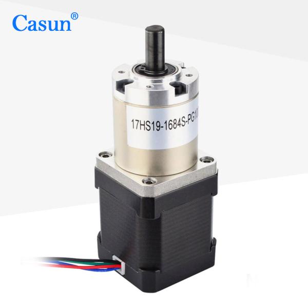 Quality 42x42x40mm NEMA 17 Geared Stepper Motor 2 Phase 12.5V RoHS Stepping Motors for sale