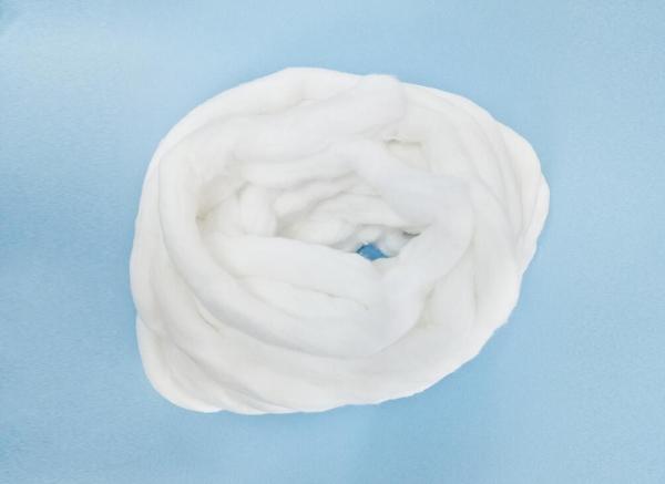 Buy cheap Super Soft White Absorbent Cotton Sliver Coil 4g - 20g For Beauty Salon from wholesalers
