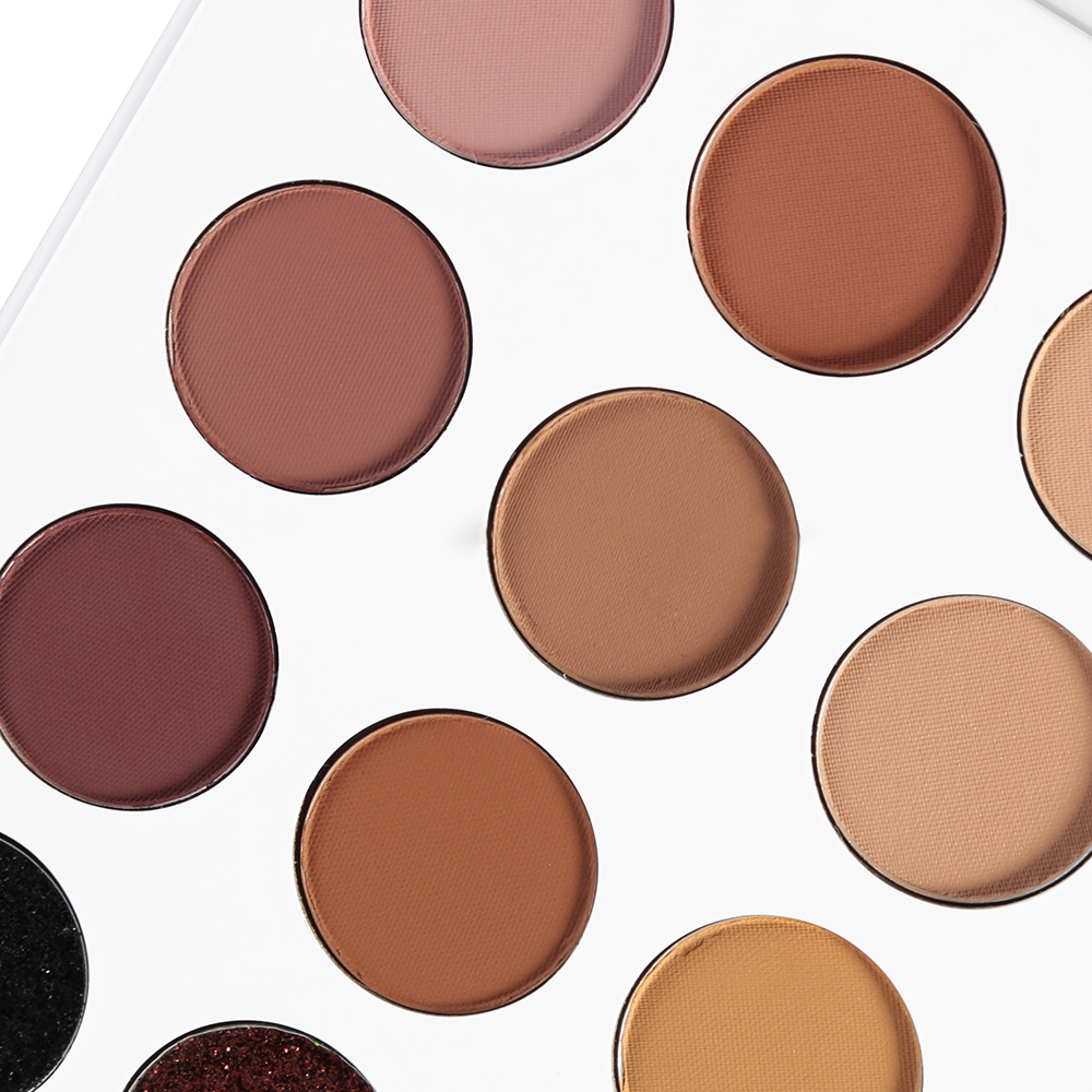 ISO 22716 36 Color Makeup Eyeshadow Palette For Warm Skin Tones