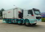 Heavy Mining Crushing Equipment ANFO Emulsion Truck With HOWO 8x4 Chassis