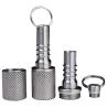 Buy cheap Cnc Airtight Aluminum Pill Case 22*52 Jar Waterproof Bottle from wholesalers