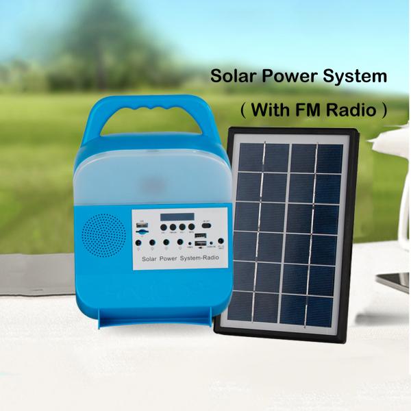 Buy cheap IP65 ABS Household Solar Portable Lighting Lithium Battery 5V Audio Charging from wholesalers