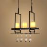 Buy cheap Candlestick Vintage Pendant Lights rectangle Black Color Chandelier Hanging Lamp (WH-VP-53) from wholesalers