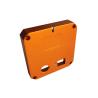 Buy cheap High Precision Customized Black Orange Anodized 606-T6 Aluminum Alloy CNC Machining Milling Parts from wholesalers