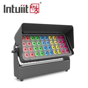 China IP65 Stage Wall Washer Light RGB Waterproof Landscape Lighting DMX512 Full Color Led Flood Lights on sale