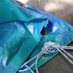 Waterproof Sunproof White PE Tarpaulin Rolls with High Density and Printed