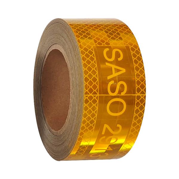 Buy cheap ODM SASO 2913 Reflective Tape Markings Roll For Trucks School Buses from wholesalers