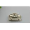 Buy cheap Europe style high quality bag metal accessories nickel color irregular triangle shape twist locks from wholesalers