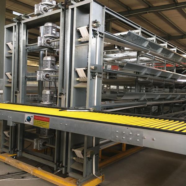 Buy cheap 4 Layers 2mm Battery Cage Poultry Egg Collection System ISO9001 Certificated from wholesalers